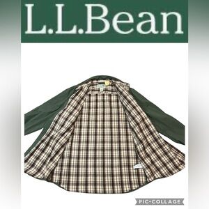 L.L. Bean Vintage Green Chore Coat
